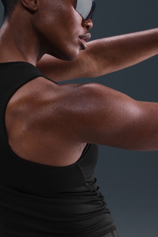 Débardeur de running Nike Trail - Noir