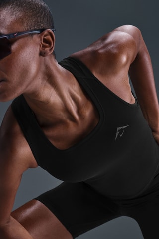 Débardeur de running Nike Trail - Noir