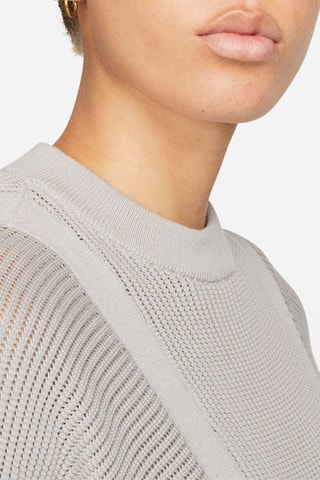 Pull en soie - Gris