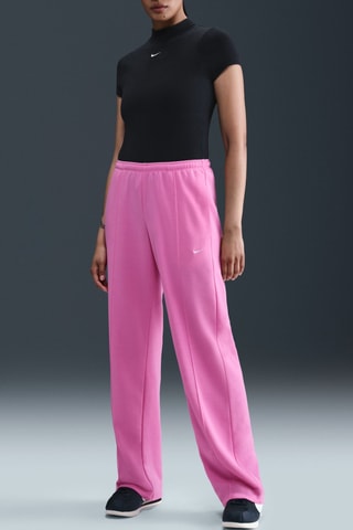 Pantalon de survêtement polaire Chill Terry - Rose