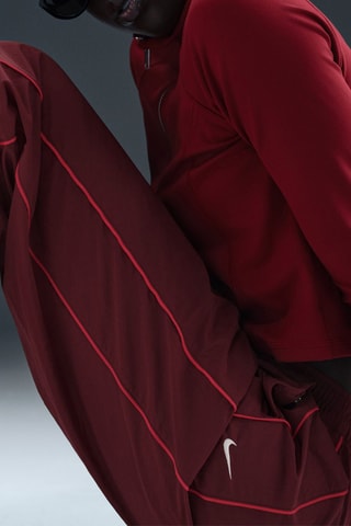 Pantalon taille haute - Rouge - Nike