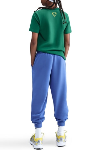 Pantalon polaire taille haute Sportswear Club - Bleu cobalt