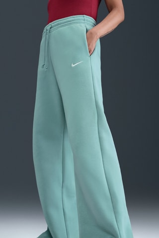Pantalon taille haute - Turquoise