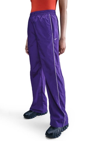 Pantalon taille haute Windrunner - Violet