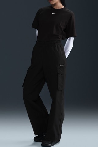 Pantalon taille haute - Noir