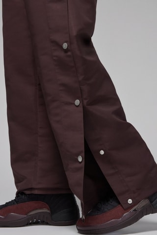 Pantalon taille haute - Marron