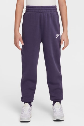 Pantalon polaire taille haute - Violet