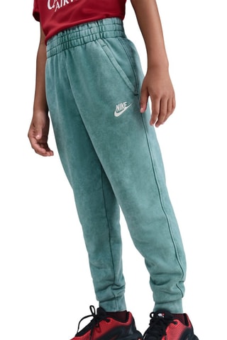 Pantalón polar tie-dye Club - Verde claro