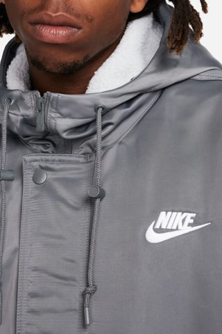 Parka à capuche - Gris clair