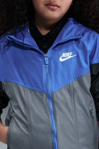 Veste à capuche Sportswear Windrunner - Bleu cobalt