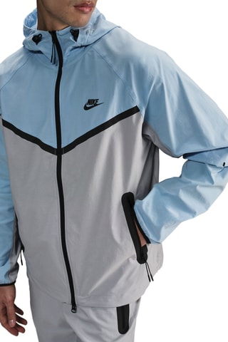 Veste à capuche Nike Tech - Gris clair