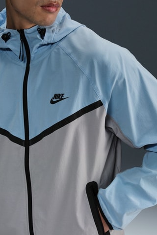 Veste à capuche Nike Tech - Gris clair