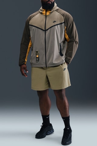 Coupe-vent à capuche - Vert olive