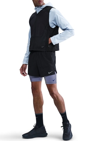 Veste de running sans manches - Noir