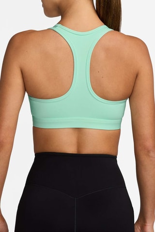 Brassière de sport push-up Swoosh - Vert d’eau