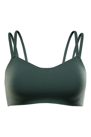 Brassière de fitness push-up - Vert foncé