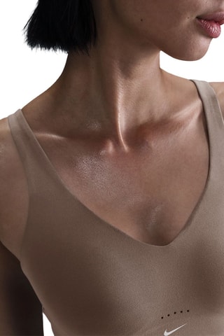 Brassière de sport - Taupe - Nike