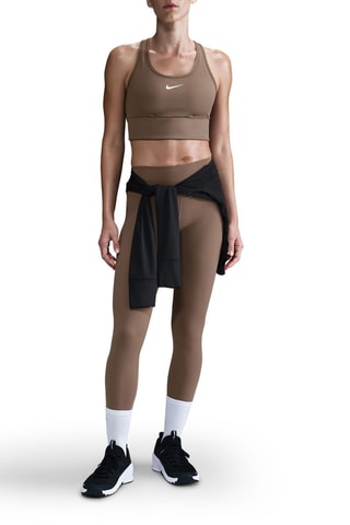 Brassière de sport push-up - Marron - Nike