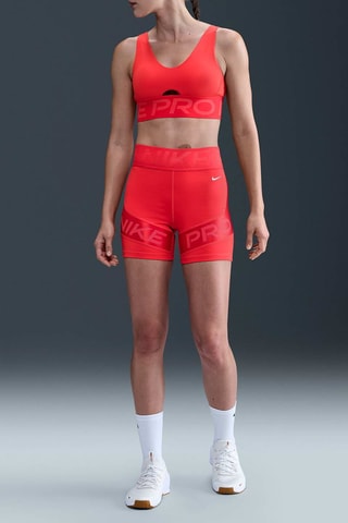 Brassière d’entrainement push-up Pro Indy Plunge - Rouge