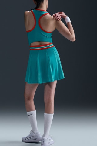 Robe patineuse de tennis Nike Court Slam - Turquoise