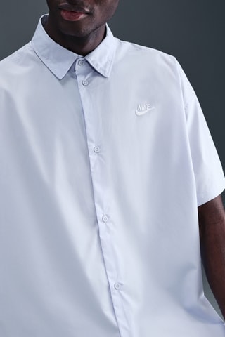 Chemise oversize Club - Blanc