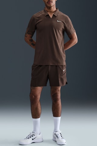 Polo de tennis Slam - Marron