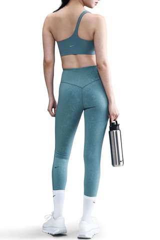 Legging de sport taille haute - Bleu canard