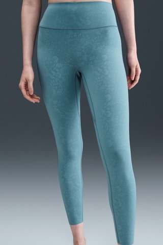 Legging de sport taille haute - Bleu canard