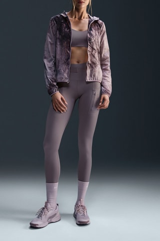 Legging de running 7/8 taille haute - Violet - Nike