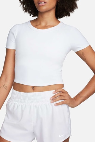 T-shirt cropped - Blanc