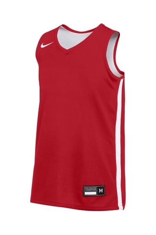 Maillot de basketball réversible - Blanc et rouge - Nike
