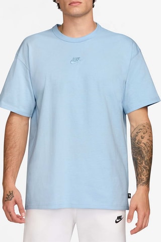 T-shirt de sport en coton biologique Premium Essentials - Ciel