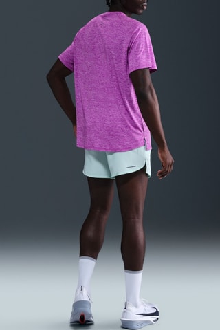 T-shirt de running Nike Stride - Violet chiné