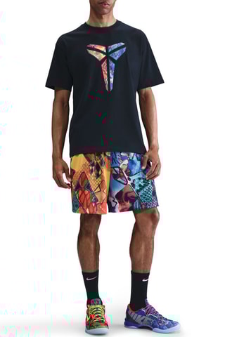 T-shirt ample de basketball Kobe Bryant - Noir