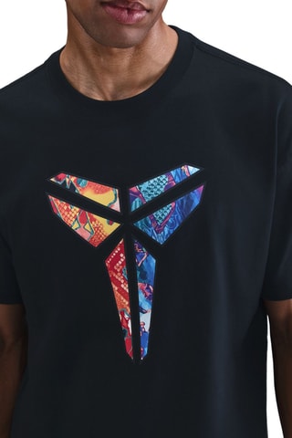 T-shirt ample de basketball Kobe Bryant - Noir