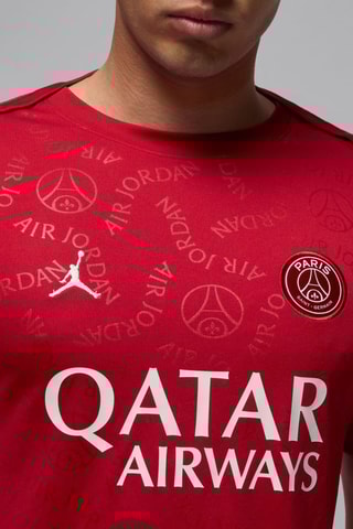 T-shirt Paris Saint-Germain - Rouge et blanc