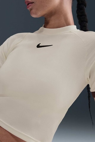 T-shirt cropped - Blanc