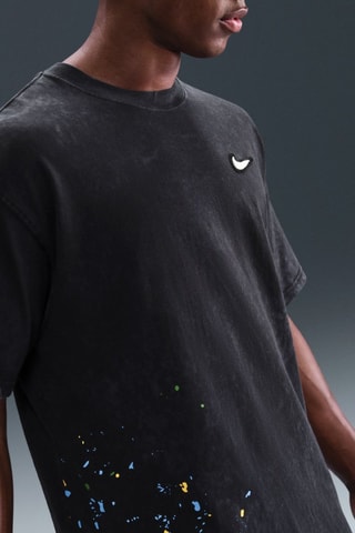 T-shirt ample de basketball Max90 - Noir