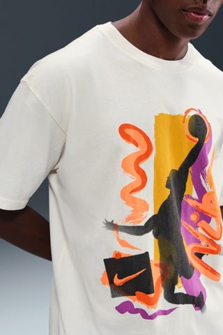 T-shirt de basketball Max90 - Ivoire