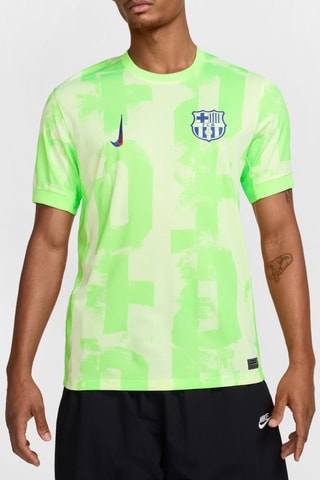 Maillot de football FC Barcelone - Vert clair et vert fluo