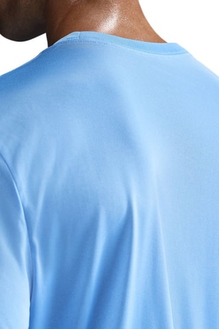 T-shirt de basketball - Bleu cobalt et noir