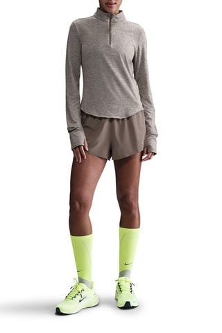 T-shirt de running - Gris chiné - Nike