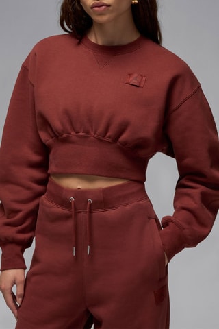 Sweat court polaire - Marron