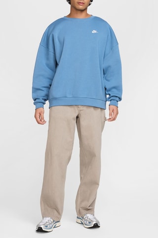 Sweat oversize polaire - Ciel