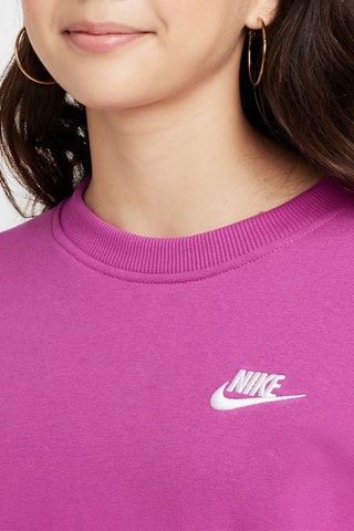 Sweat polaire - Fuchsia et blanc - Nike