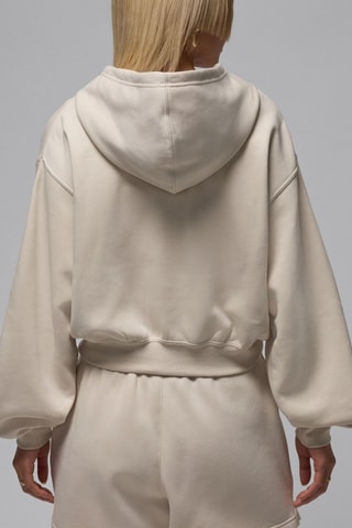 Sweat polaire à capuche Jordan Brooklyn - Beige