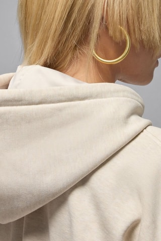 Sweat polaire à capuche Jordan Flight - Beige