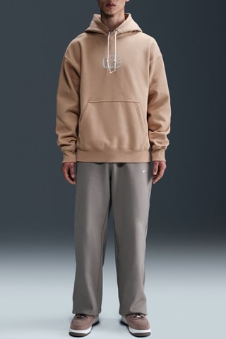 Sweat polaire Nike Solo - Beige