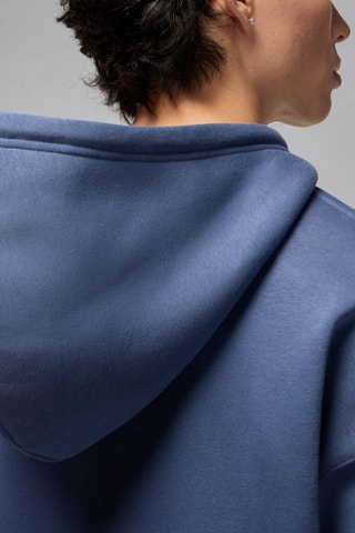 Sweat polaire à capuche Jordan Brooklyn - Bleu cobalt