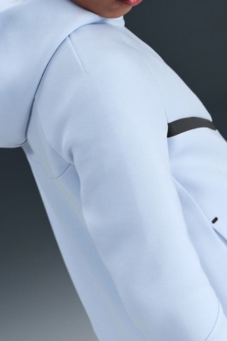 Sweat polaire à capuche Nike Sportswear Tech - Gris clair